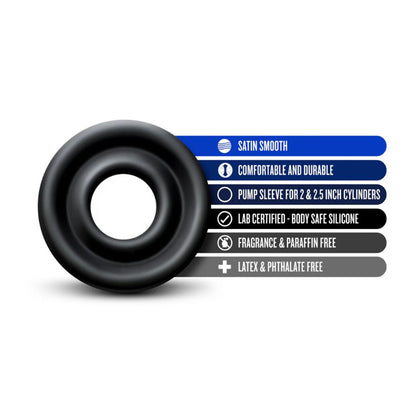 Performance - Silicone Pump Sleeve - Medium - Black