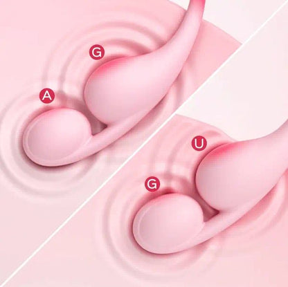 Vibrosa App-Controlled Pressure Sensing Dual-Ball Egg Vibrator