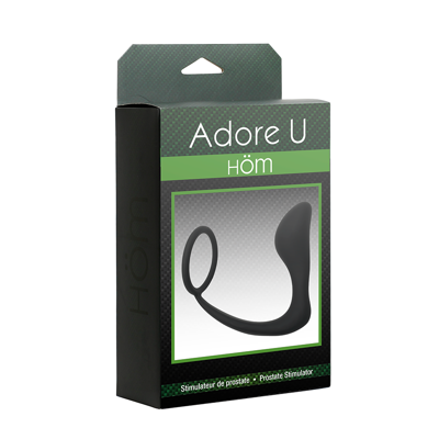 Adore U Höm - Prostate Stimulator With Ring