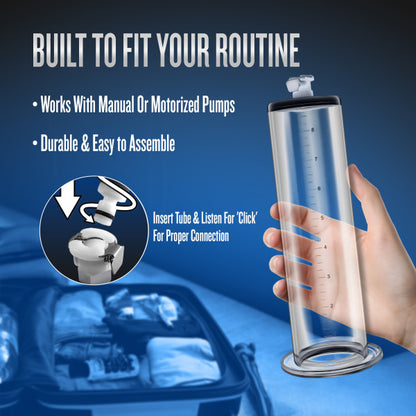 Performance - 9' x 1.75' Penis Pump Cylinder - Clear