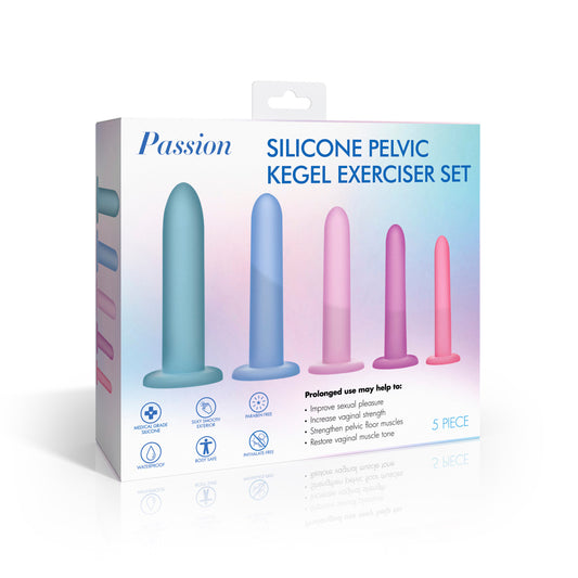 Silicone Pelvic Kegel Exerciser Set