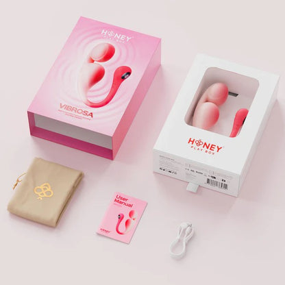 Vibrosa App-Controlled Pressure Sensing Dual-Ball Egg Vibrator