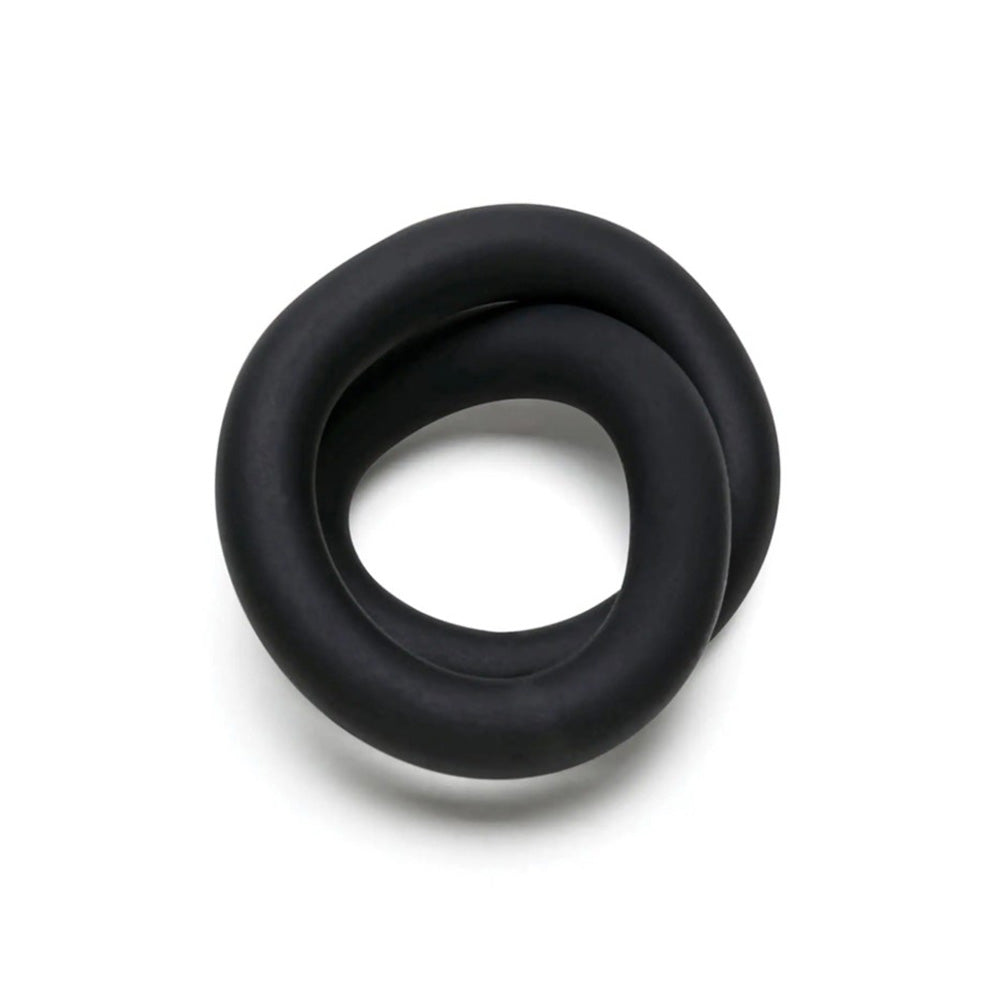 Silicone Hefty Wrap Ring - 9" (229 mm) -  Black