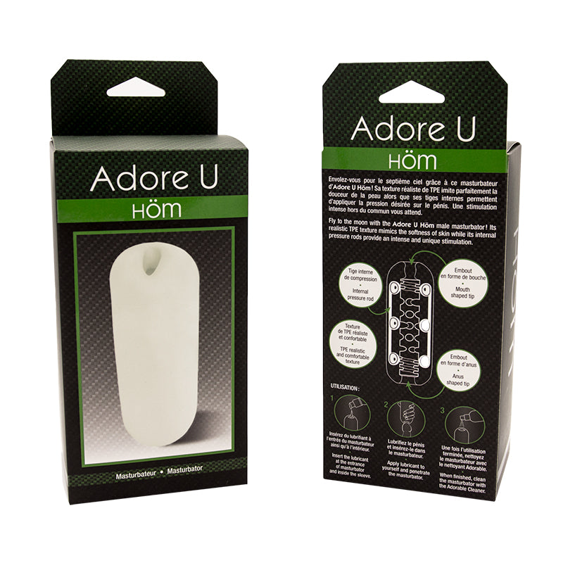 Adore U Höm - Masturbateur White